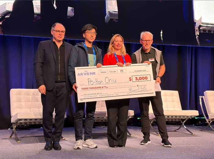 Taipei Tech Graduate Student, Chiu Po-han, won the top prize at the “2023 Student Optical Design Challenge” hosted by SPIE
