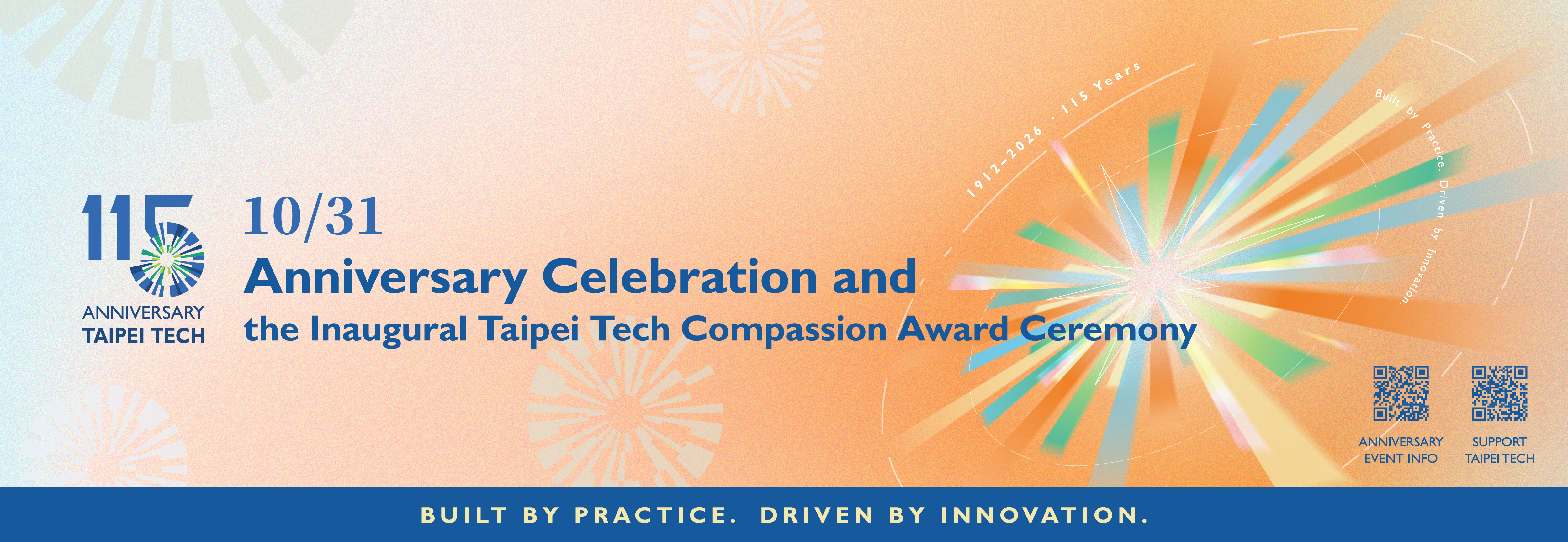 2026 Taipei Tech Anniversary Celebration and the Inaugural Taipei Tech Compassion Award Ceremony